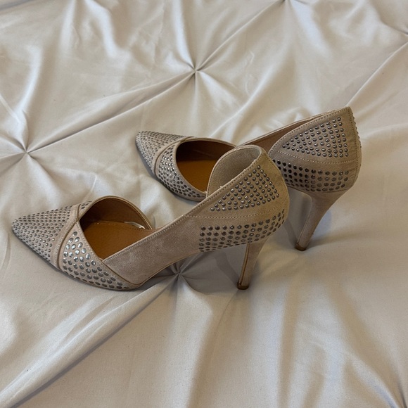 Studded D’Orsay Pumps - Picture 3 of 7